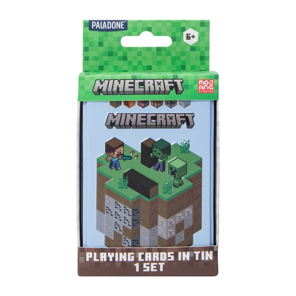 🔥Minecraft Paladone Playing Cards With Tin Set BNWT🔥